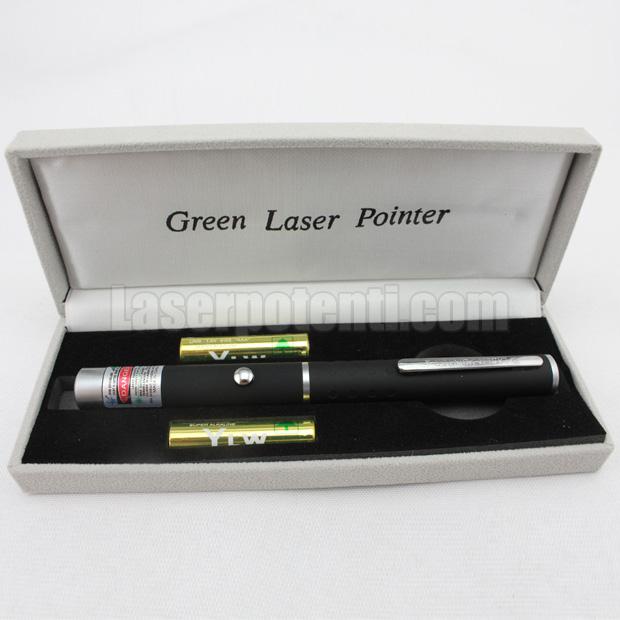 penna puntatore laser, verde, 100mW