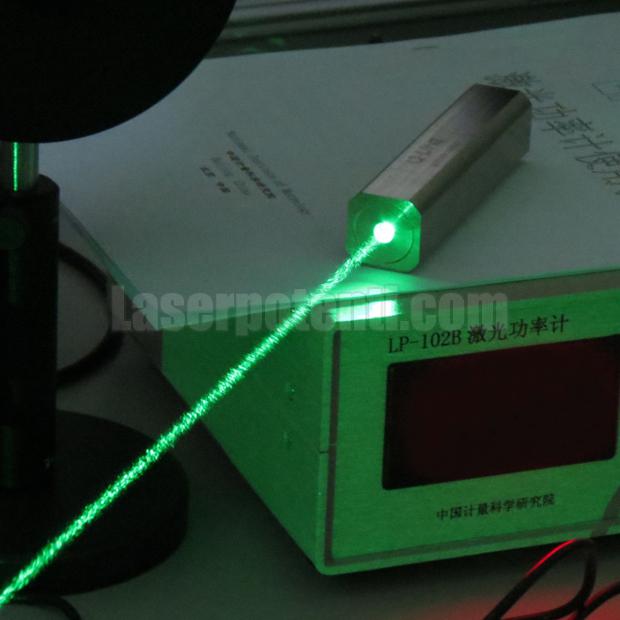 laser verde, 300mW, 520 nm