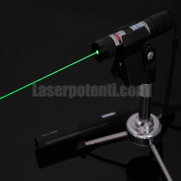 puntatore laser verde, 50mW, regolabile