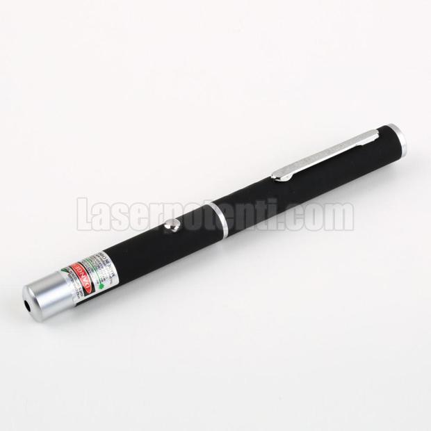 Penna laser verde 10mW per presentazioni a buon mercato con batterie