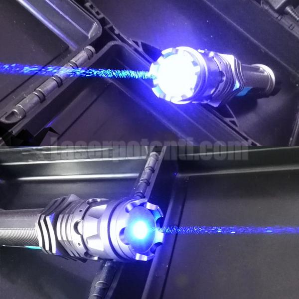 puntatore laser, 3000mW, blu, professionale