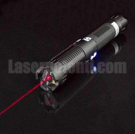 Puntatore laser rosso 1W regolabile più potente del mondo