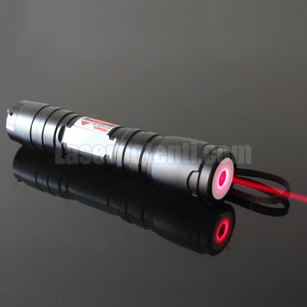 Puntatore laser rosso 200mW 650nm con 2 batterie