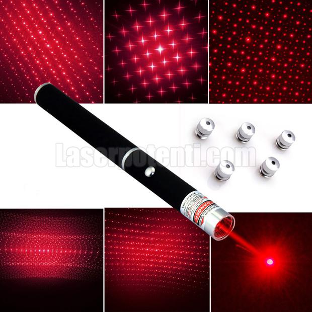 Penna laser rosso 50mW lunga distanza
