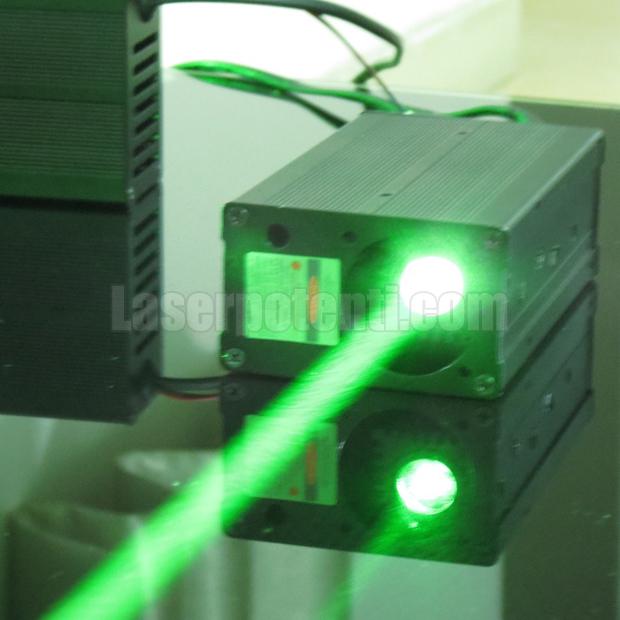modulo laser verde, 200mW, 532nm