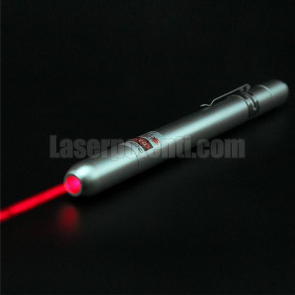 penna laser, laser rosso
