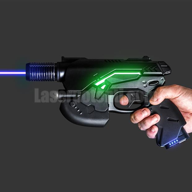 Pistola laser blu USB 2W / 3W potente e multifunzionale a prezzi bassi