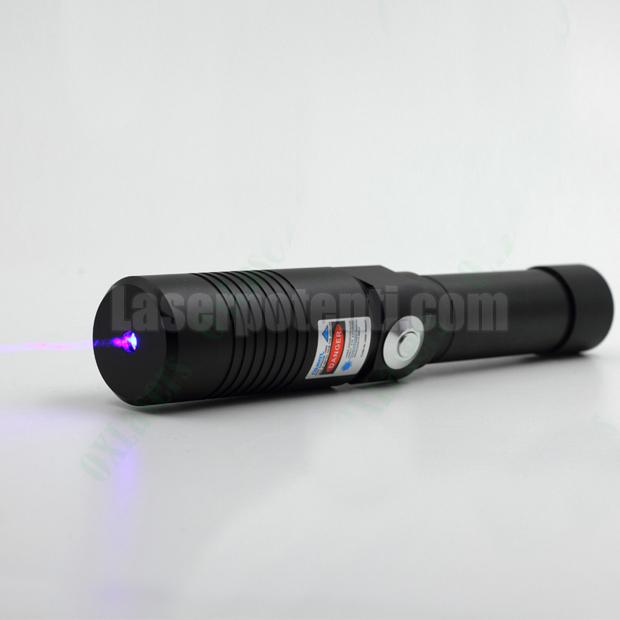 Puntatore laser viola super potente ed economico 1000mW che brucia