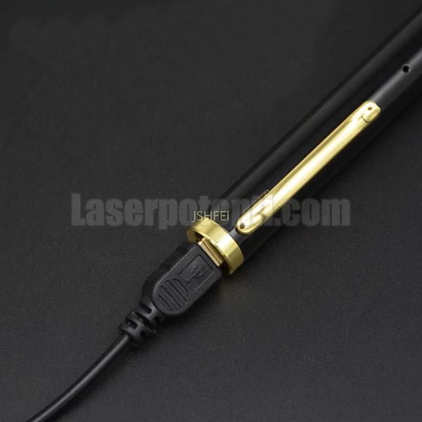 puntatore laser ricaricabile, USB