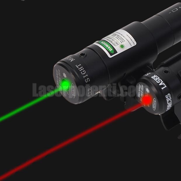 mirino laser verde