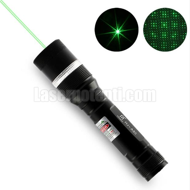 Puntatore laser verde classe 3B e lunga distanza con certificazione FDA