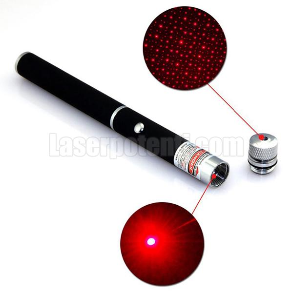 Penna puntatore laser rosso 5-100mW classe 3 con disegni