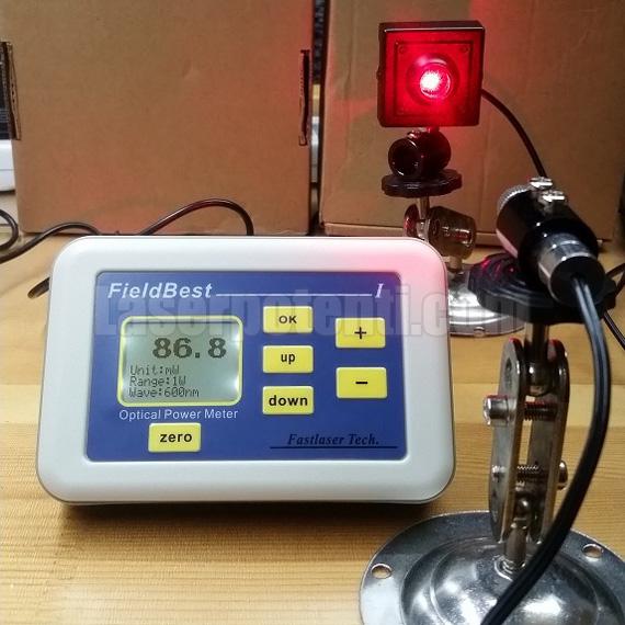 misuratore di potenza laser, piroelettrico