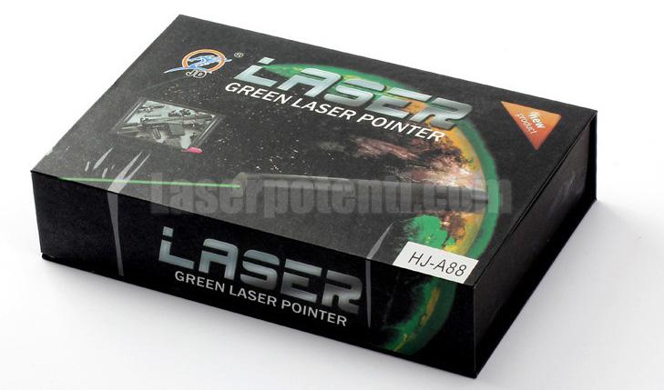 puntatore laser verde, 20 km, classe 3