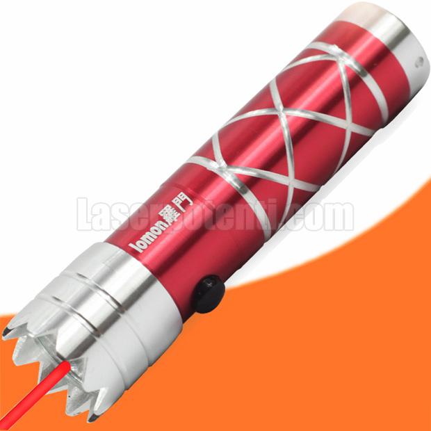 torcia LED laser, mini, laser rosso