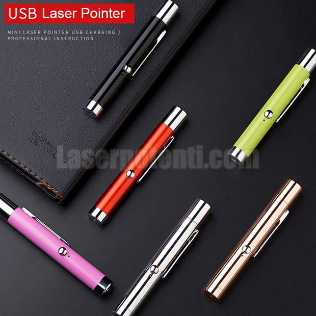 puntatore laser USB, mini