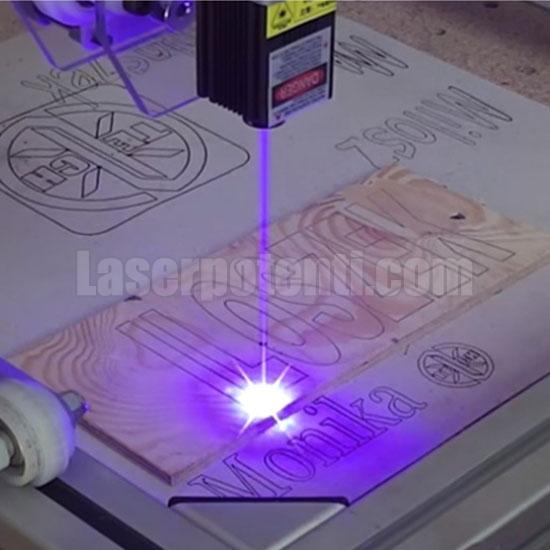 modulo laser per incisione, 445nm, 2W