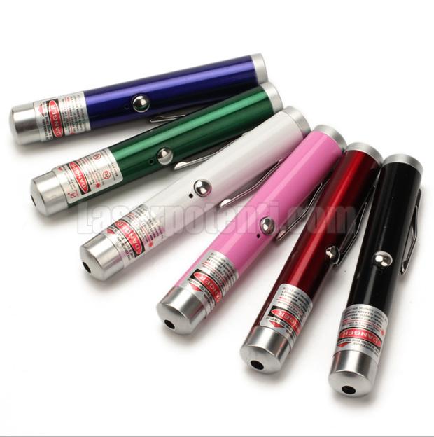 penna laser rosso USB, alta potenza