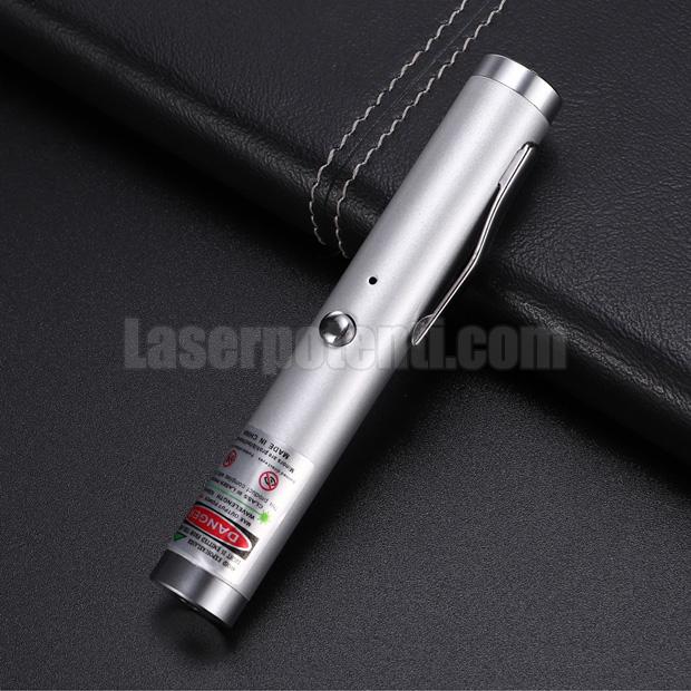 Penna laser verde ricaricabile USB piccola 50mW