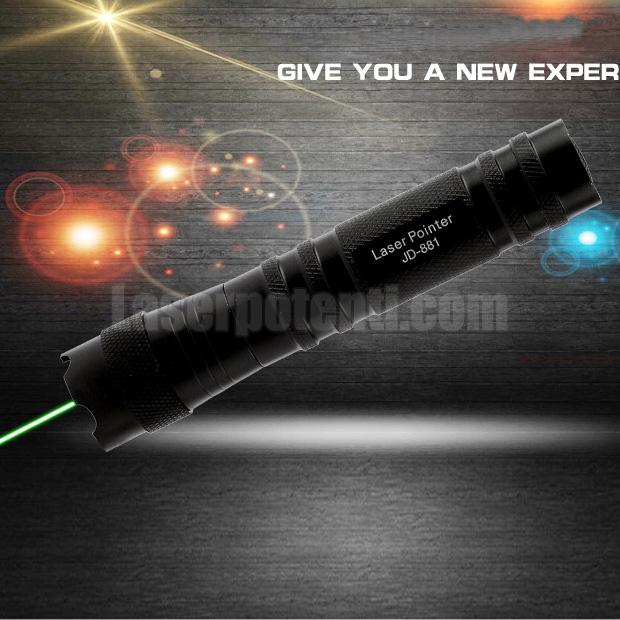 puntatore laser verde, alta potenza, 2 km