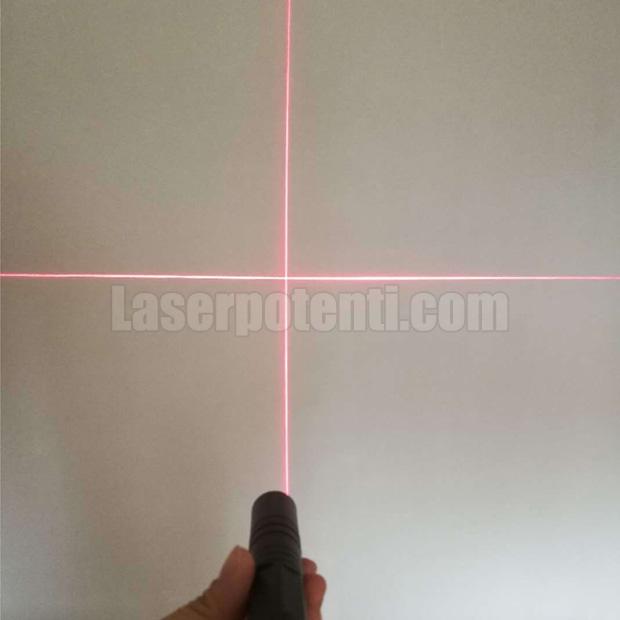 puntatore laser rosso, linea, croce, 650nm