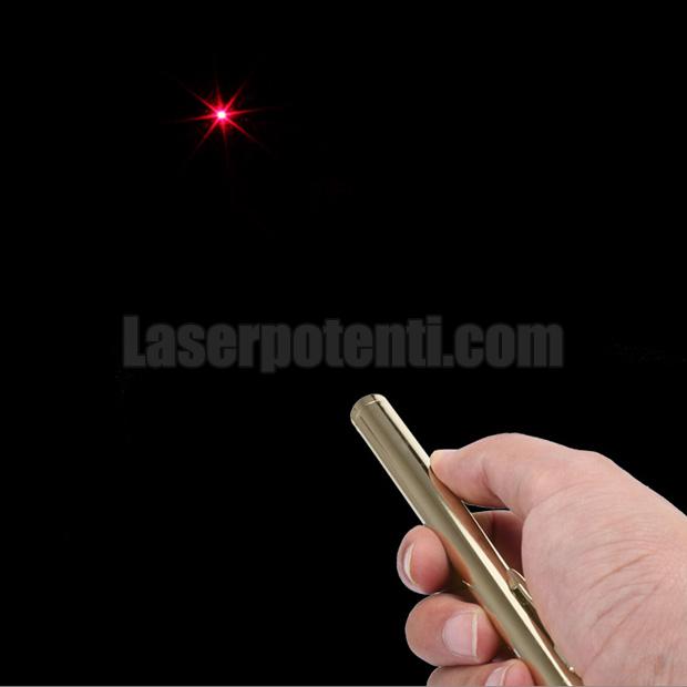 penna laser rosso, 1mW, classe 2