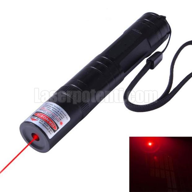 puntatore laser rosso, batteria ricaricabile