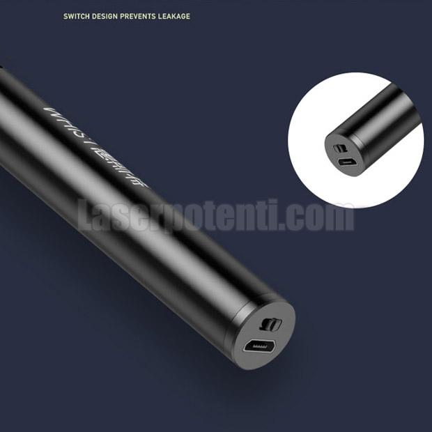 puntatore laser verde 50mW, USB