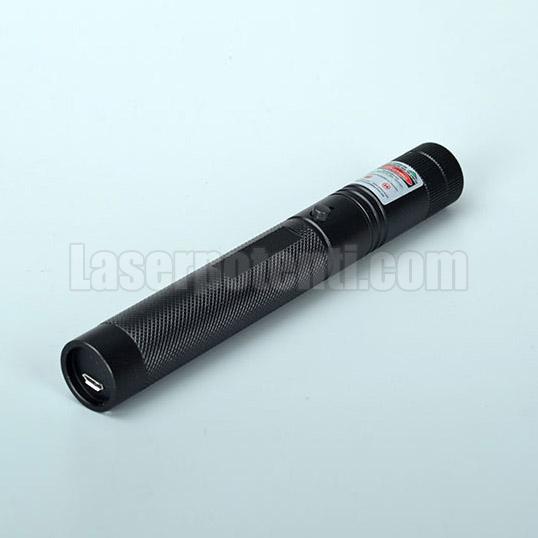 puntatore laser rosso 150mW, ricaricabile