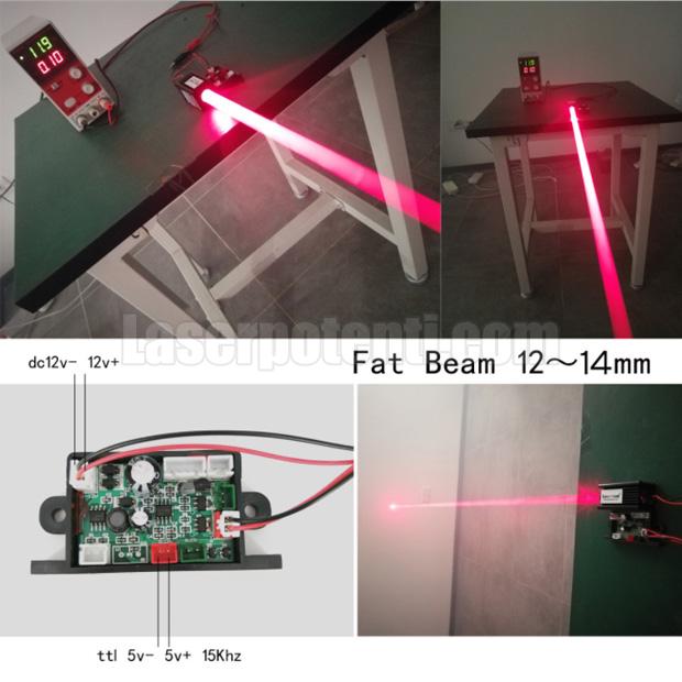 Modulo laser rosso 650nm