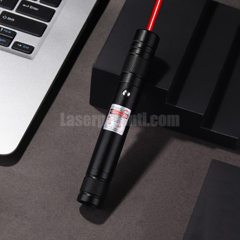 puntatore laser rosso ricaricabile USB