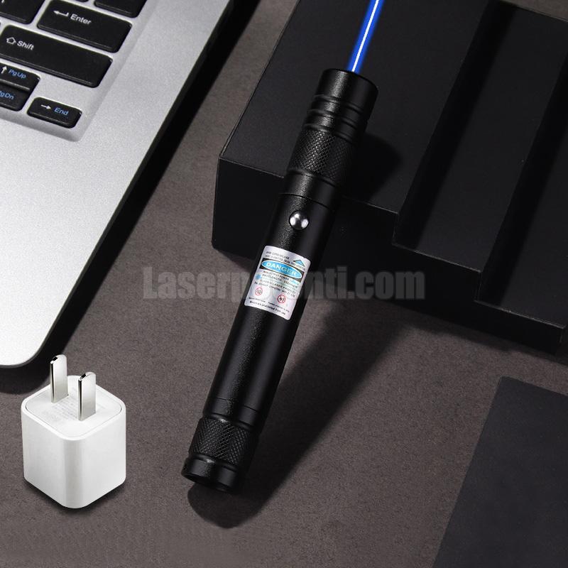 puntatore laser blu ricaricabile