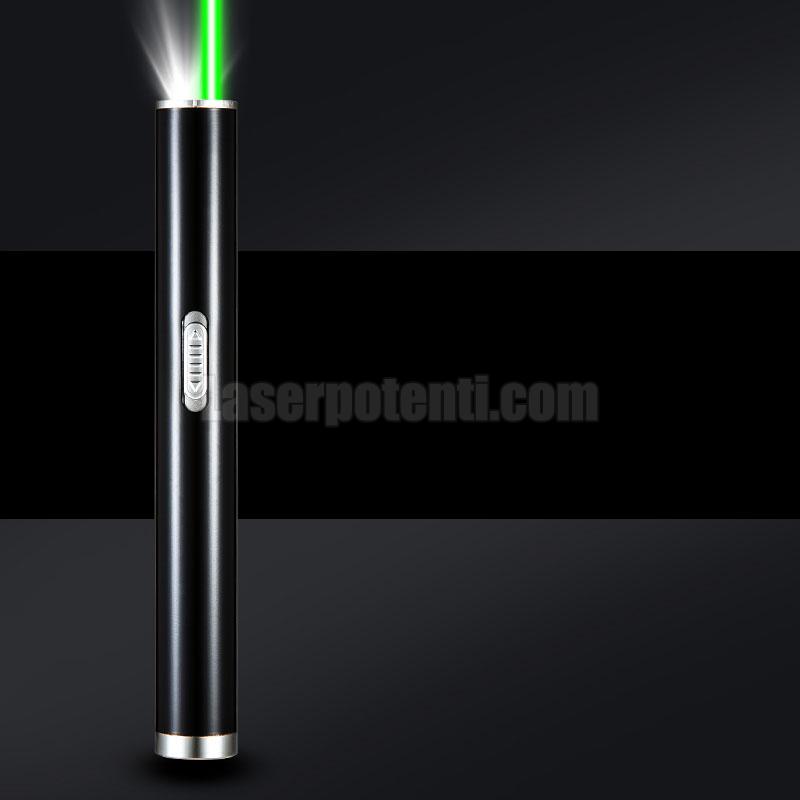 penna laser verde USB, torcia