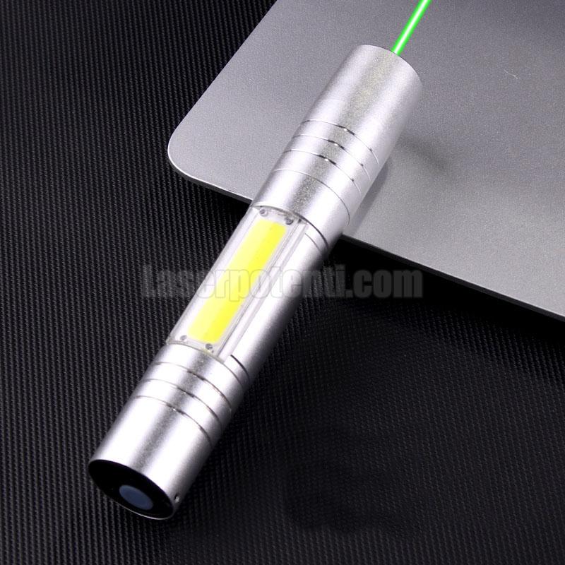 puntatore laser verde USB, torcia