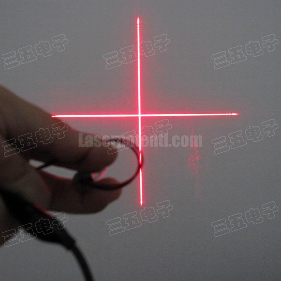 modulo laser 5mW croce rossa