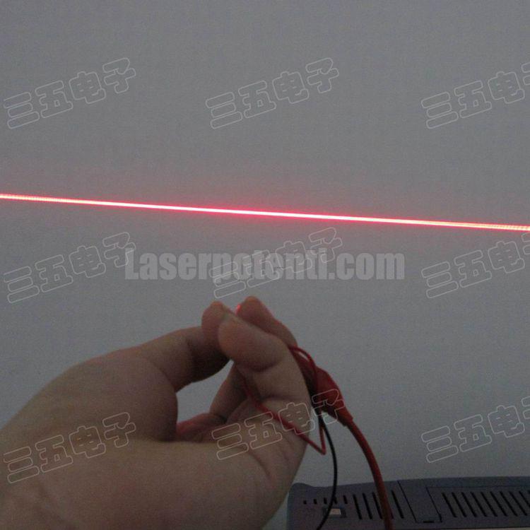 modulo laser linea rossa