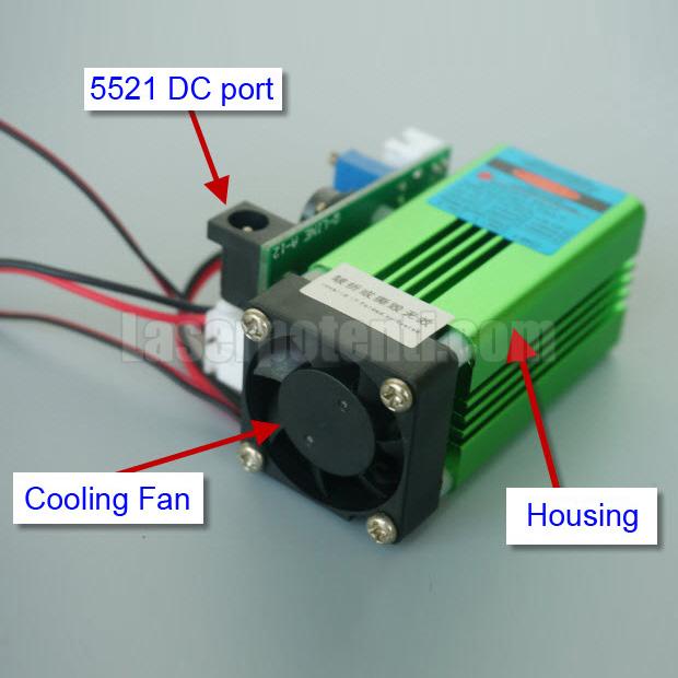 modulo laser blu 450nm