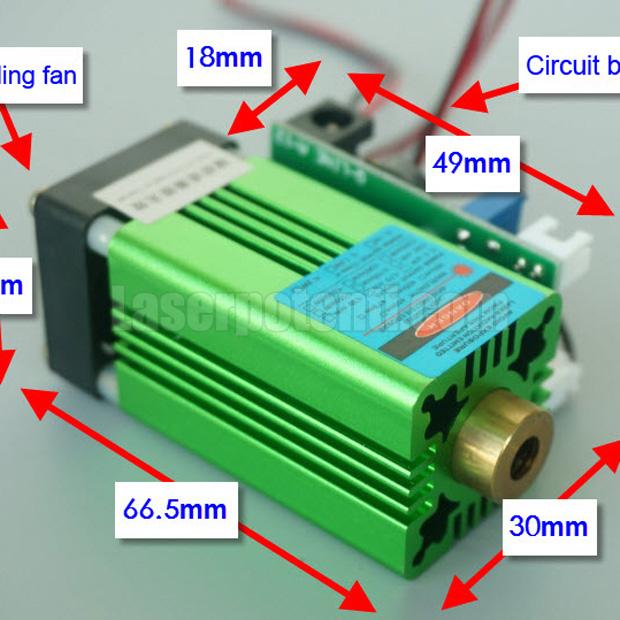 modulo laser blu 450nm