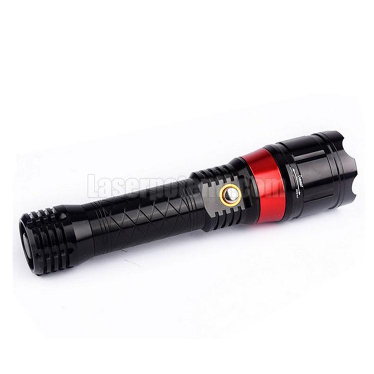 Torcia LED con puntatore laser rosso