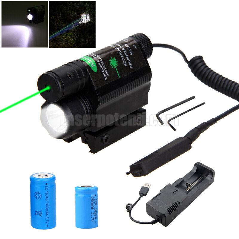 mirino laser con torcia