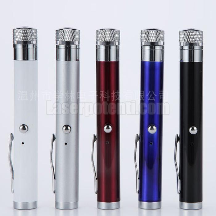 Mini penna laser rossa USB 100mW 650nm con disegni
