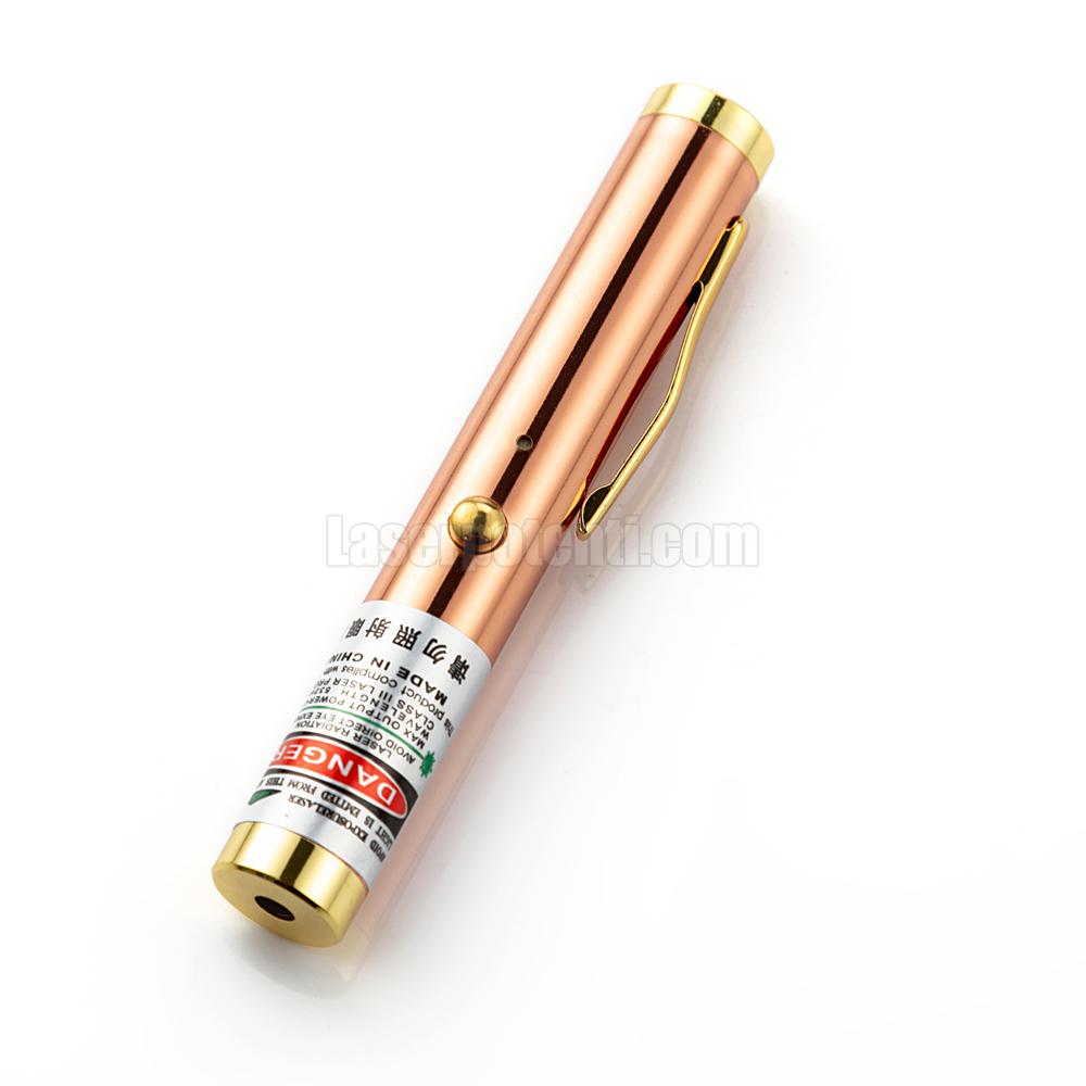 Mini penna laser rossa USB ricaricabile 650nm 150mW