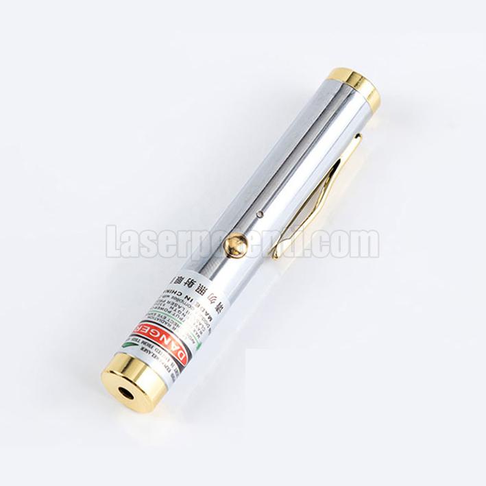 Mini penna laser rossa USB ricaricabile 650nm 150mW