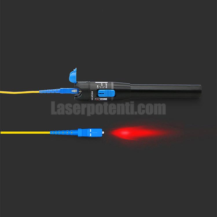 50KM 50mw puntatore Laser rosso Tester per cavi in fibra ottica
