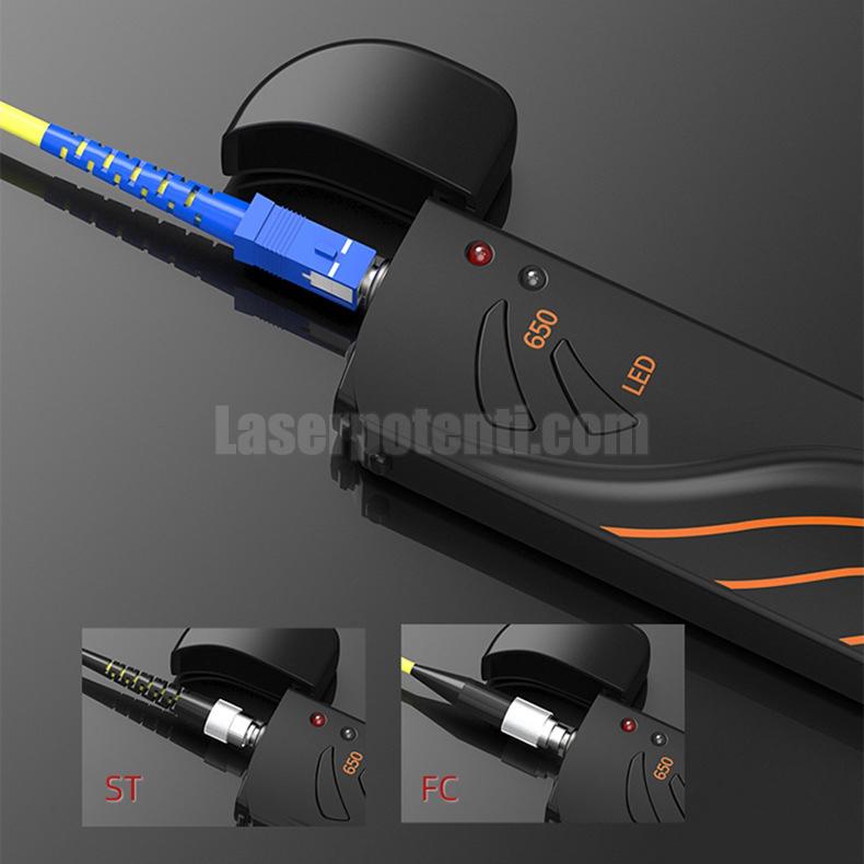 tester laser fibra