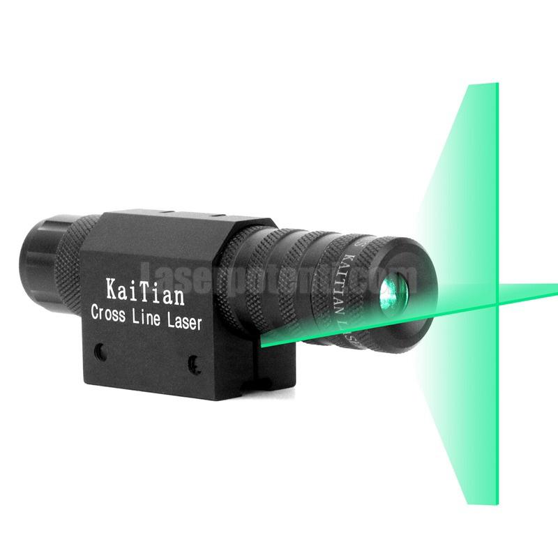 mirino laser verde a croce
