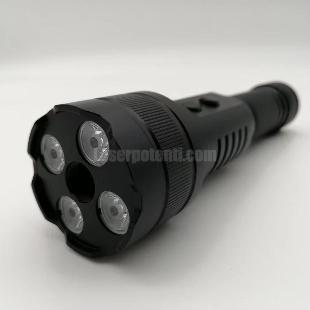 torcia LED con laser blu