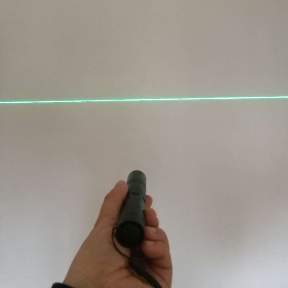 puntatore laser verde linea/croce