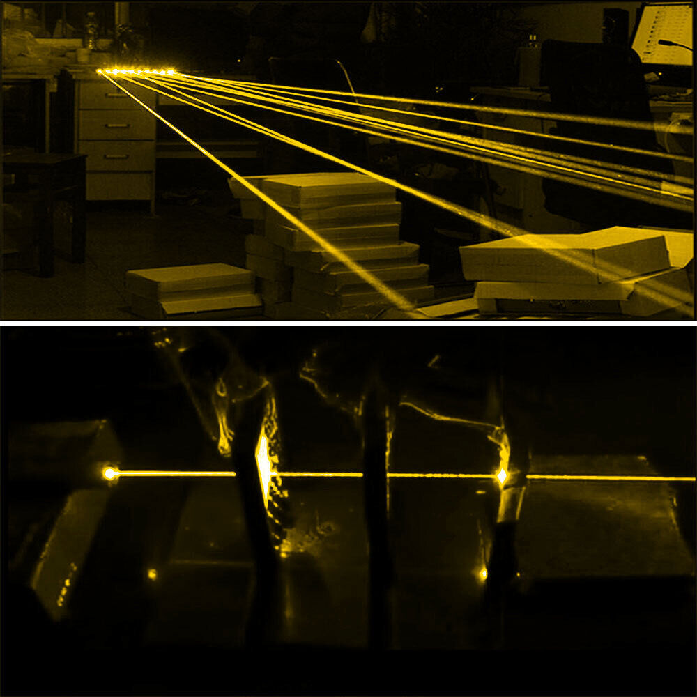 puntatore laser giallo 591 nm