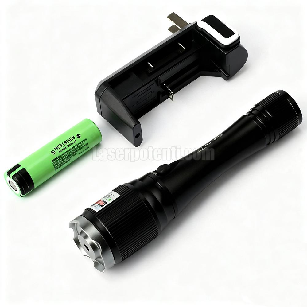 puntatore laser verde, 20 km, classe 3